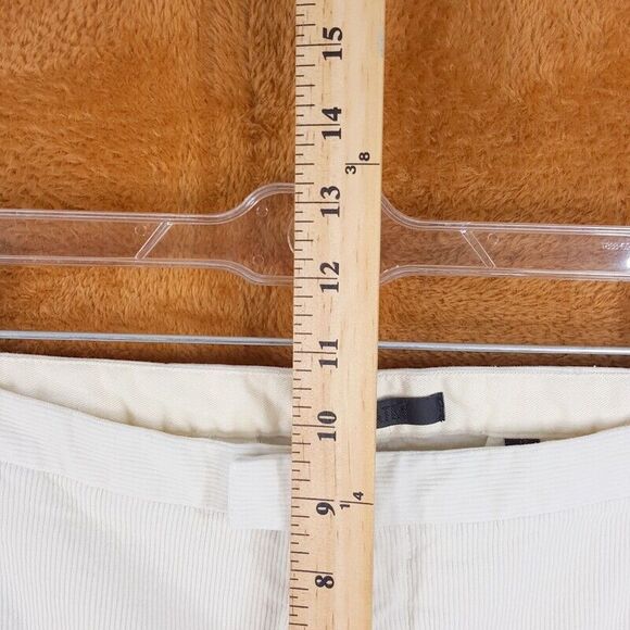 ATM Womens Pants Size 12 Ivory Slim Ankle Corduroy ANTHONY THOMAS MELILLO - Picture 9 of 12